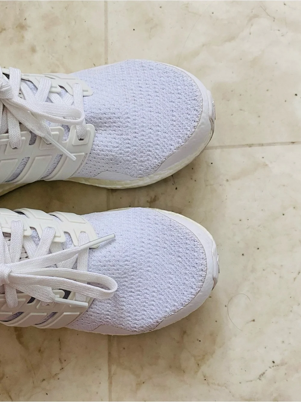 $180 Adidas Women’s Ultra Boost 1.0 White Iride Running Shoes Sneakers Size 6.5